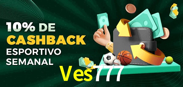 10% de bônus de cashback na Ves777